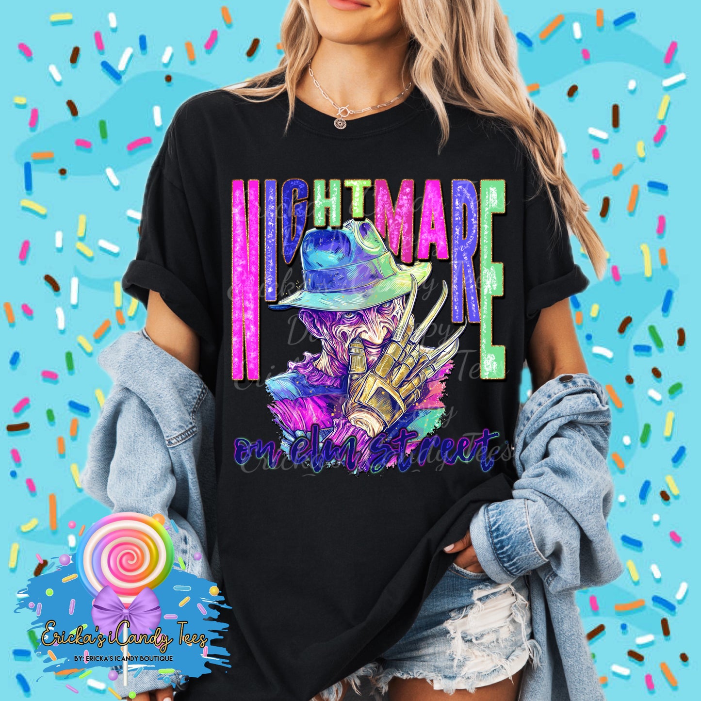 Neon Elm Street- Tees & Sweatshirts