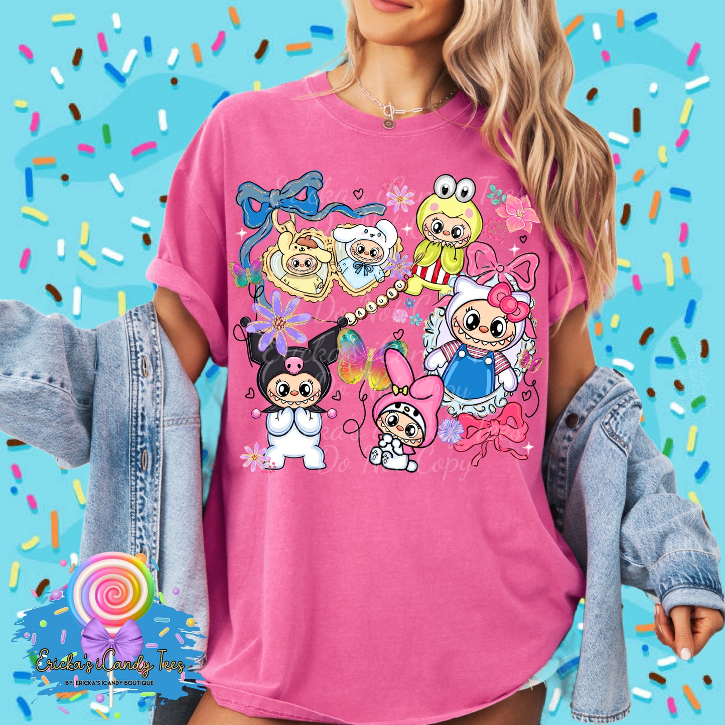 Sanrio Labubu Locket - Tees & Sweatshirts