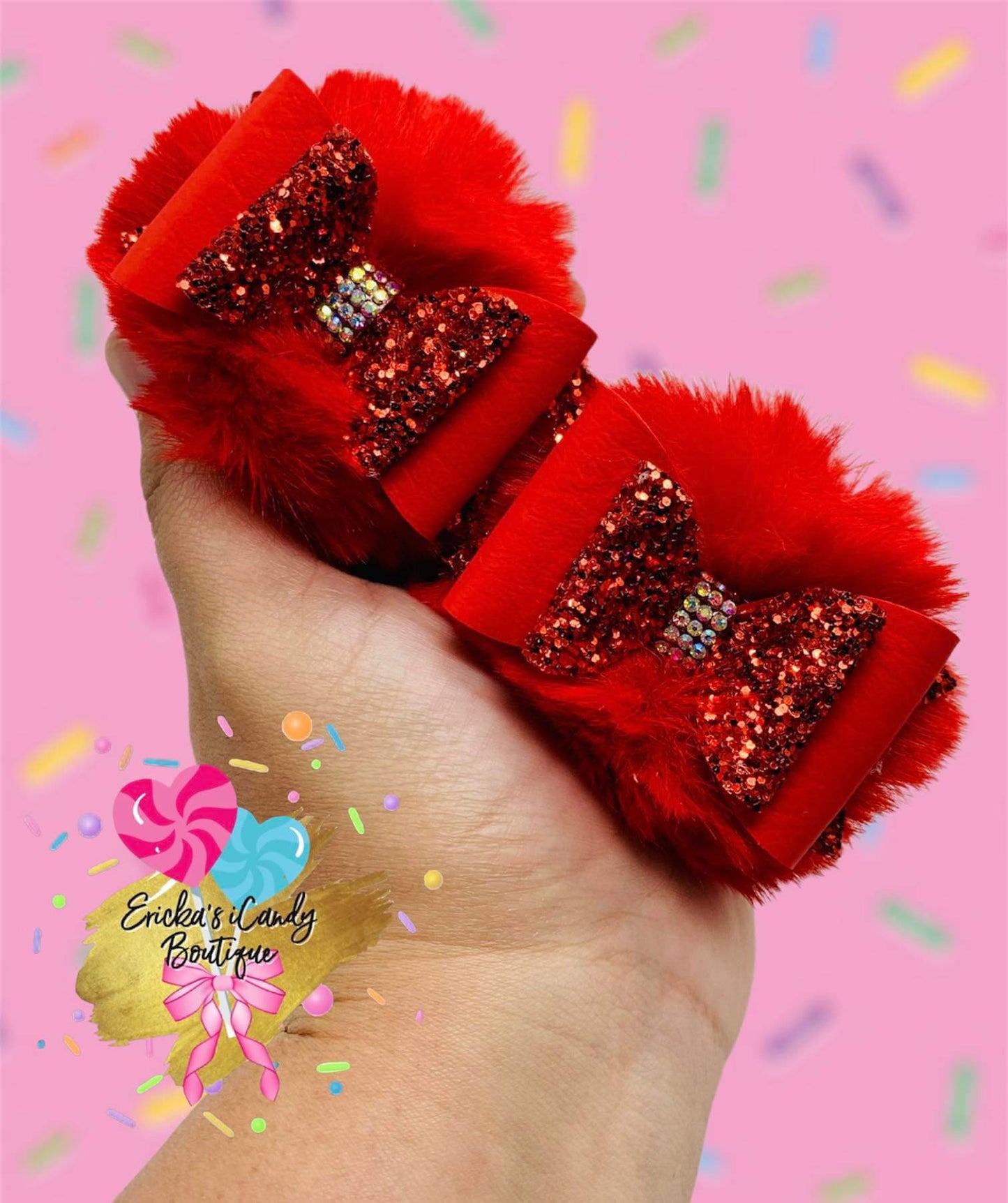Red Koala Pom Piggies