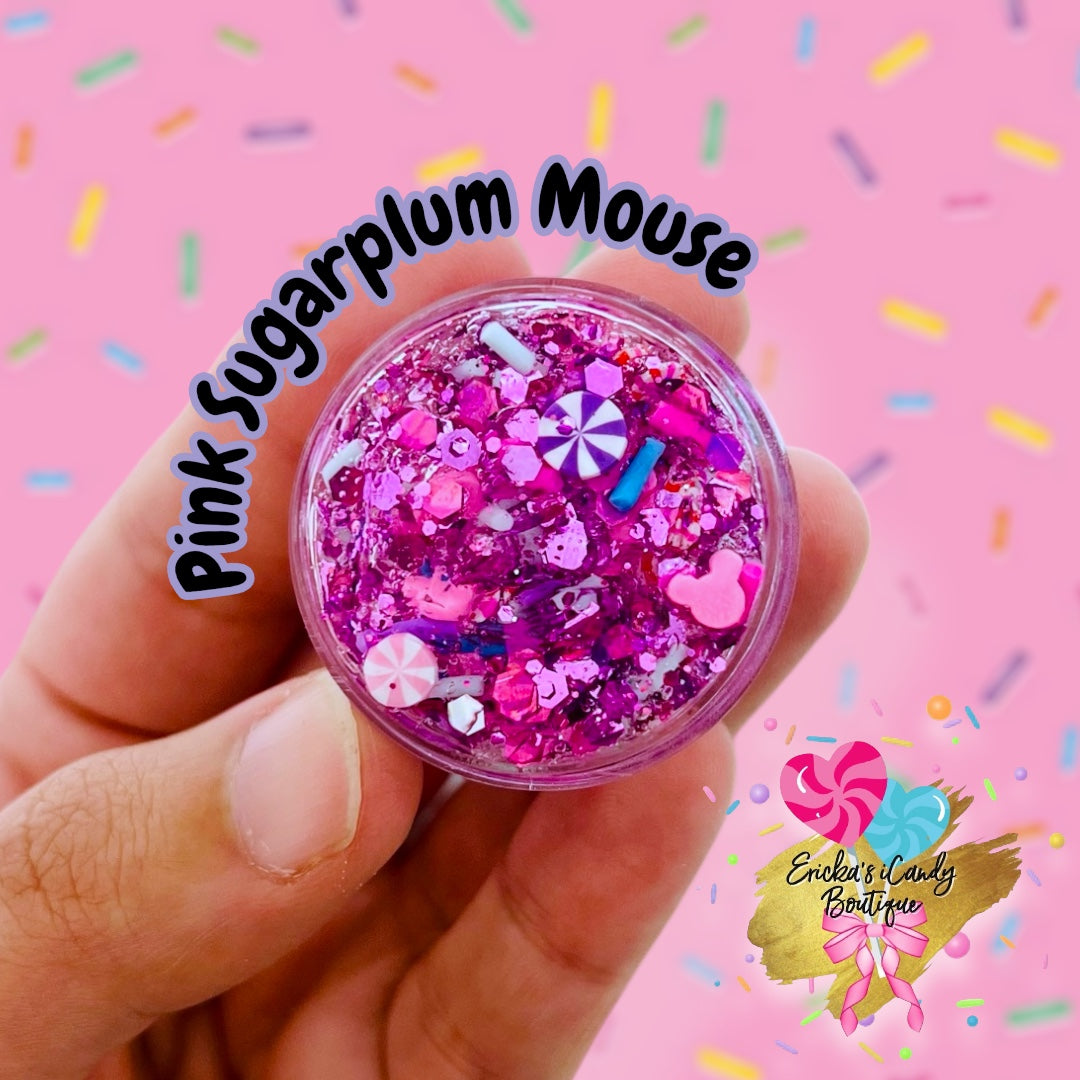 Pink Sugarplum Mouse - Glitter Gel