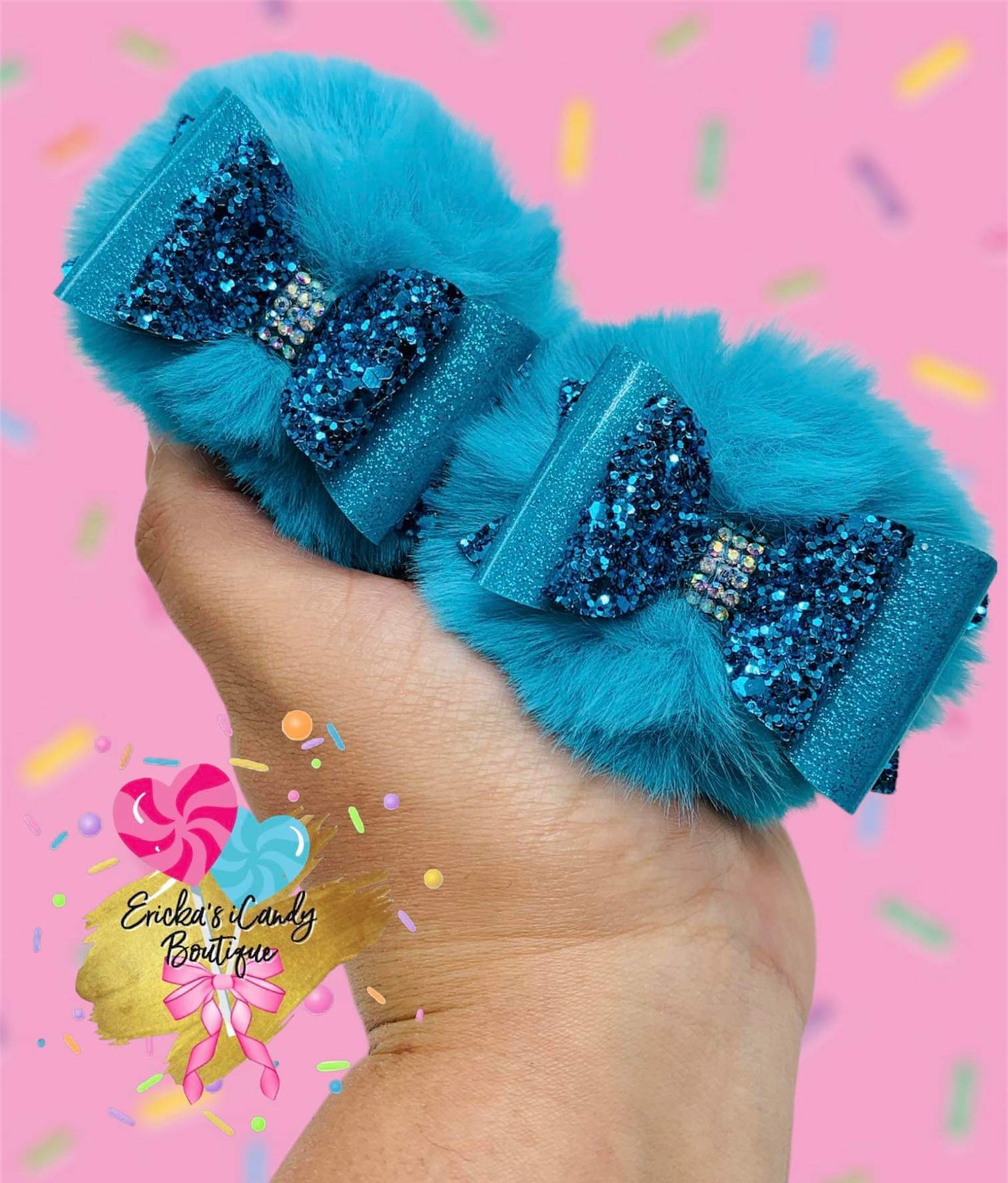 Aqua Koala Pom Piggies