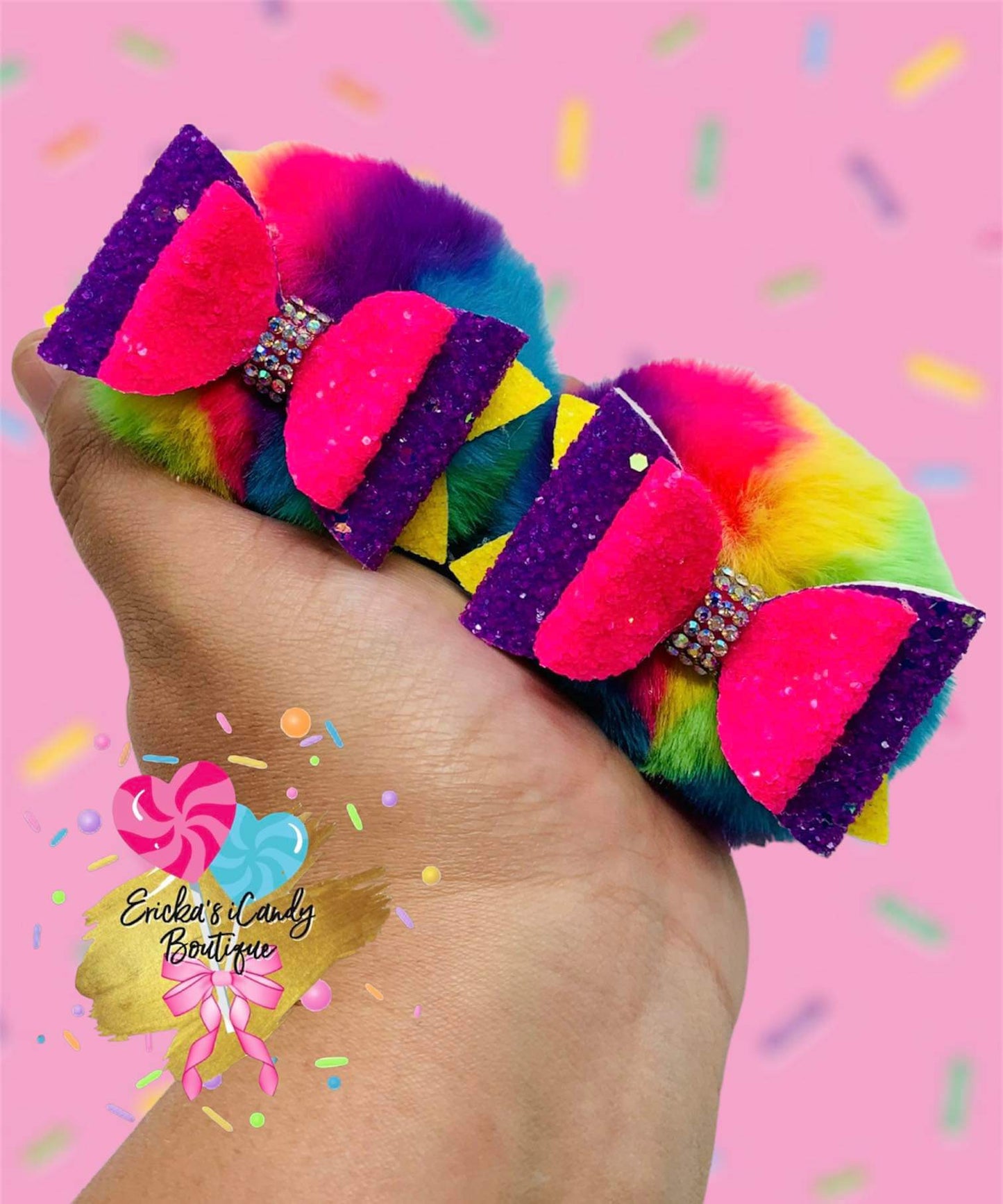 Rainbow Koala Pom Piggies