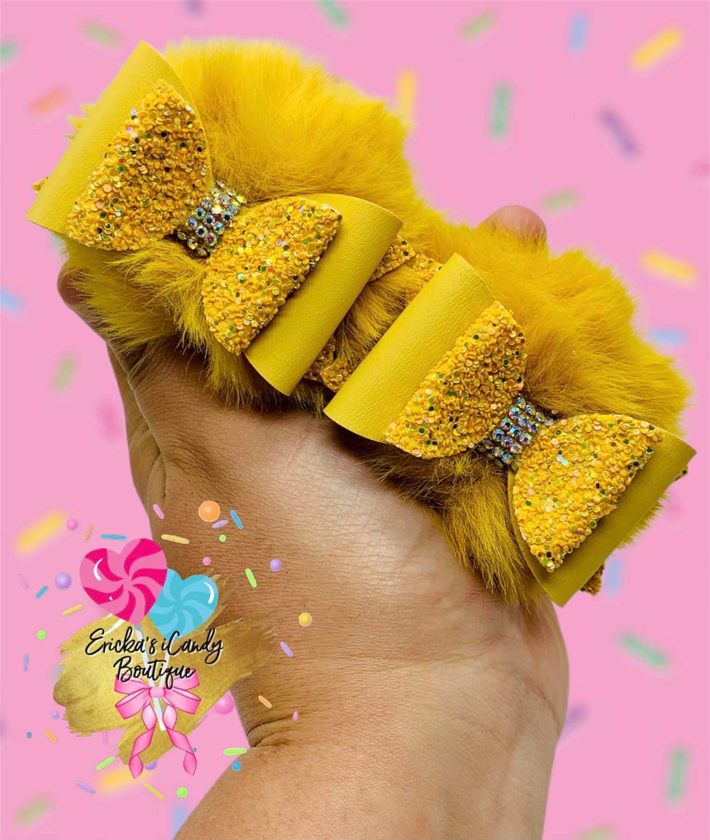 Mustard Koala Pom Piggies