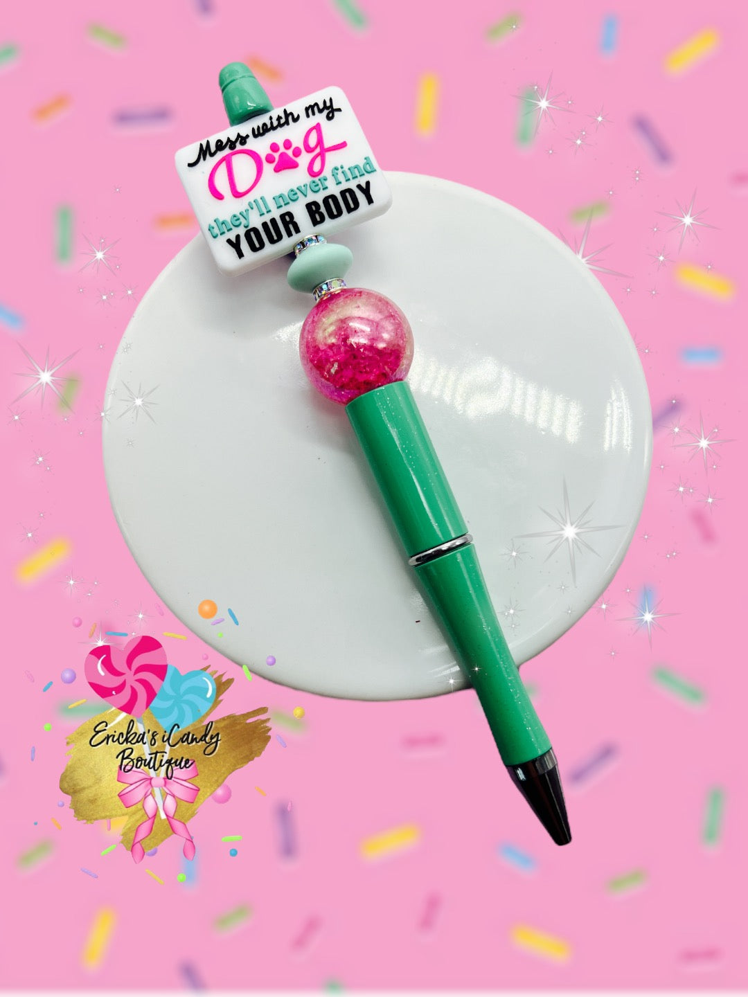 Dog Lover - Beaded Pen