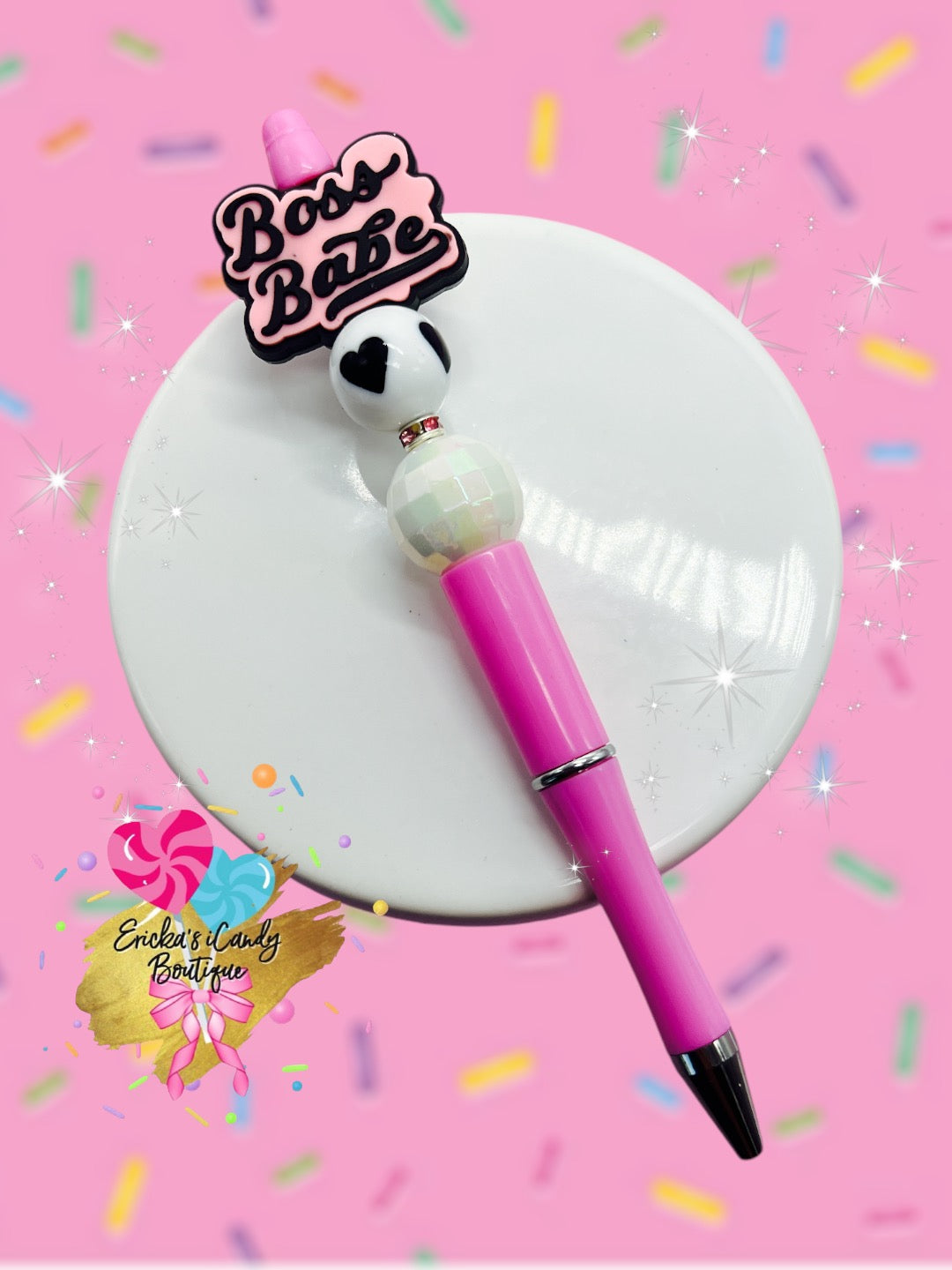 Boss Babe - Beaded Pen