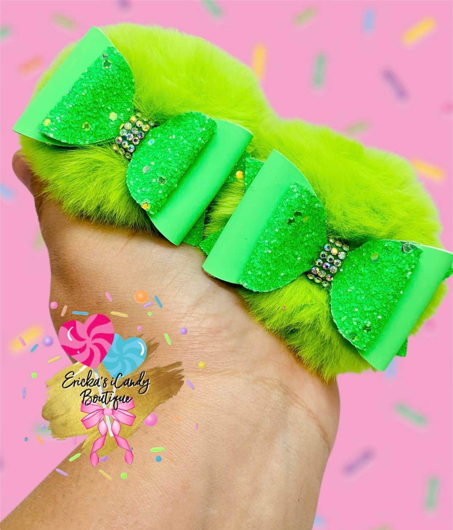 Green Koala Pom Piggies