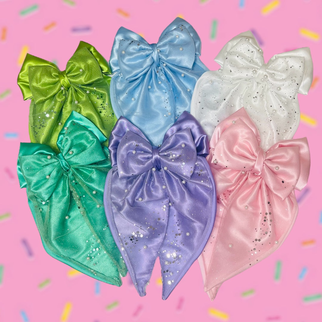 Glitter Pearls - Lazo Coquette