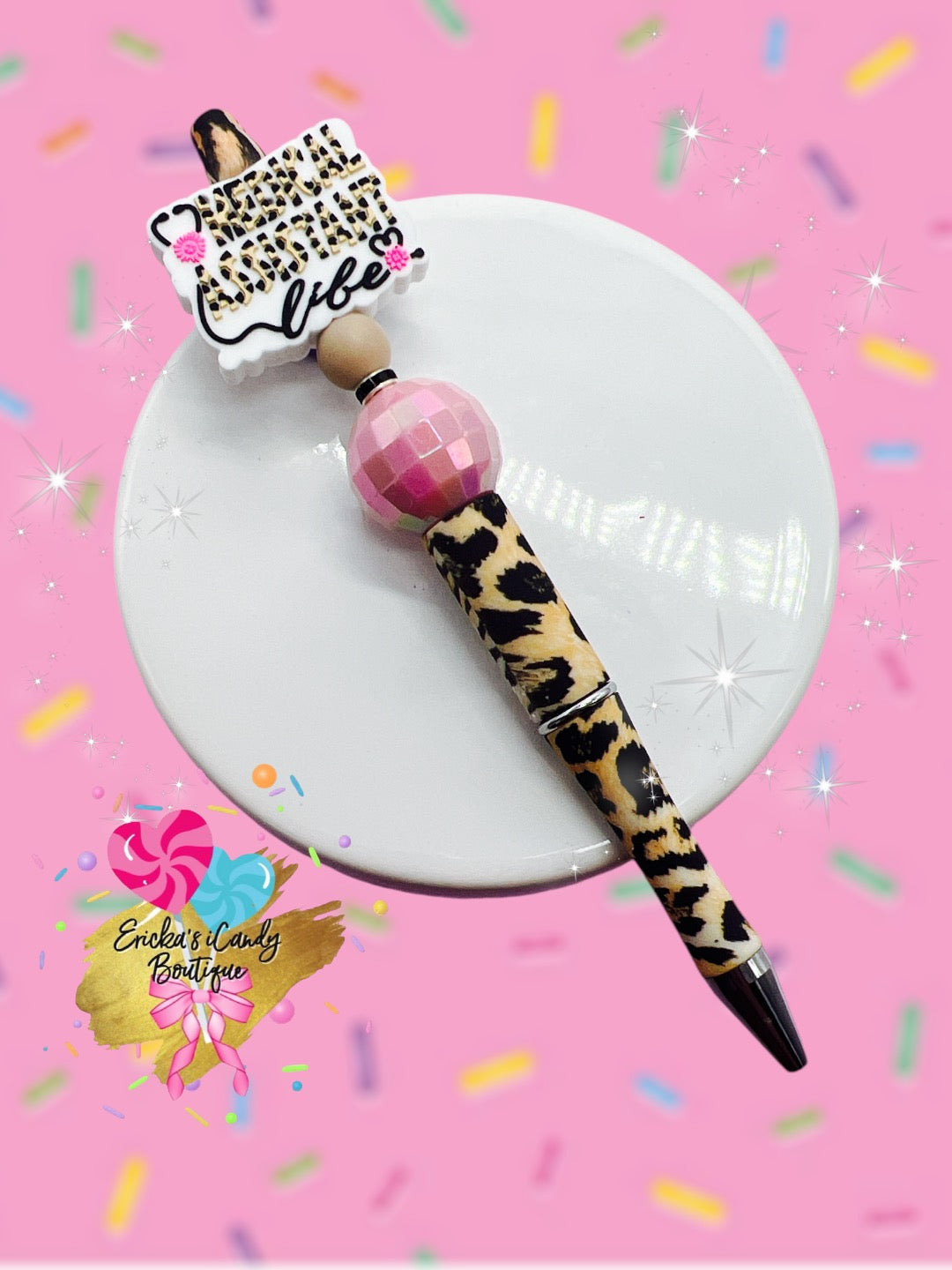 Medical Assistant Life - Beaded Pen