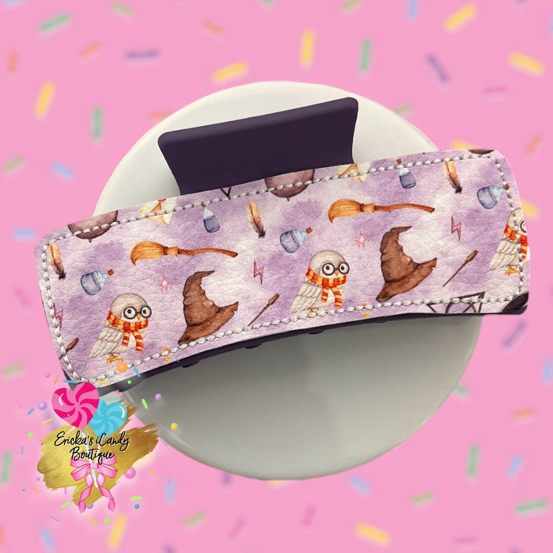 Harry Potter - 4in Embroidered Claw Clip