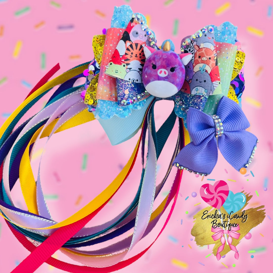 Squishmallow Unicorn- 4in Hybrid OTT w/Streamers