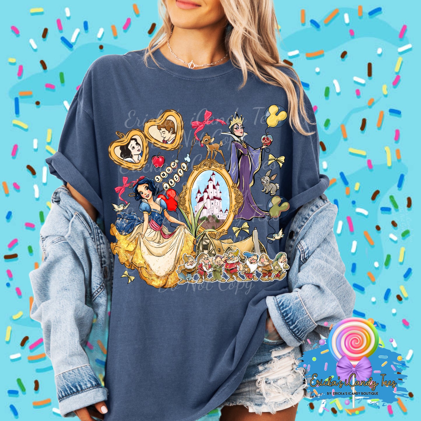 Snow White Locket - Tees & Sweatshirts