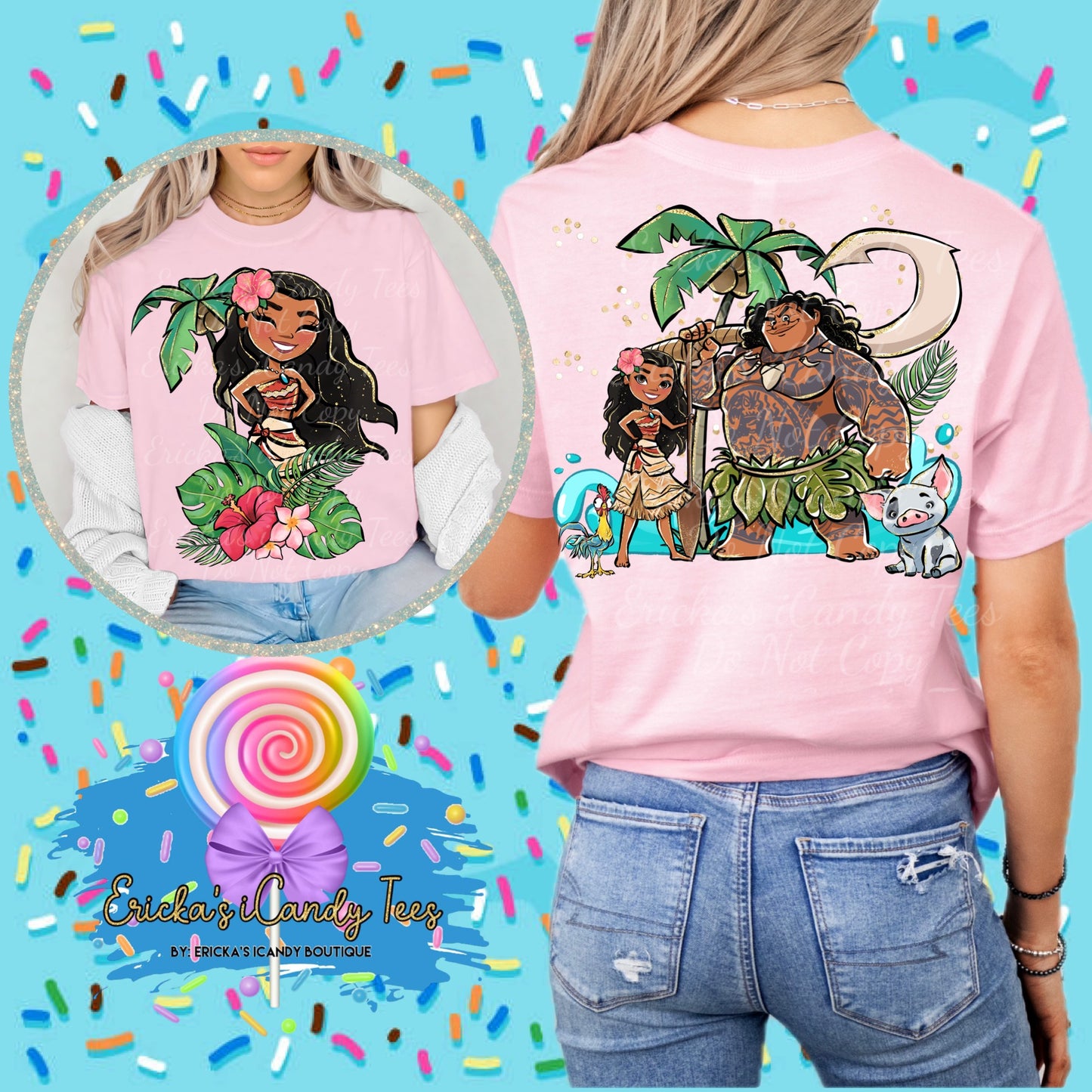 Island Friend - Front & Back Tees & Sweatshirts