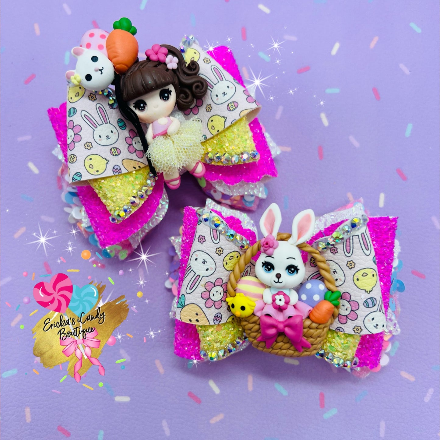 Bunny Baskets 3.8in Signature Piggies