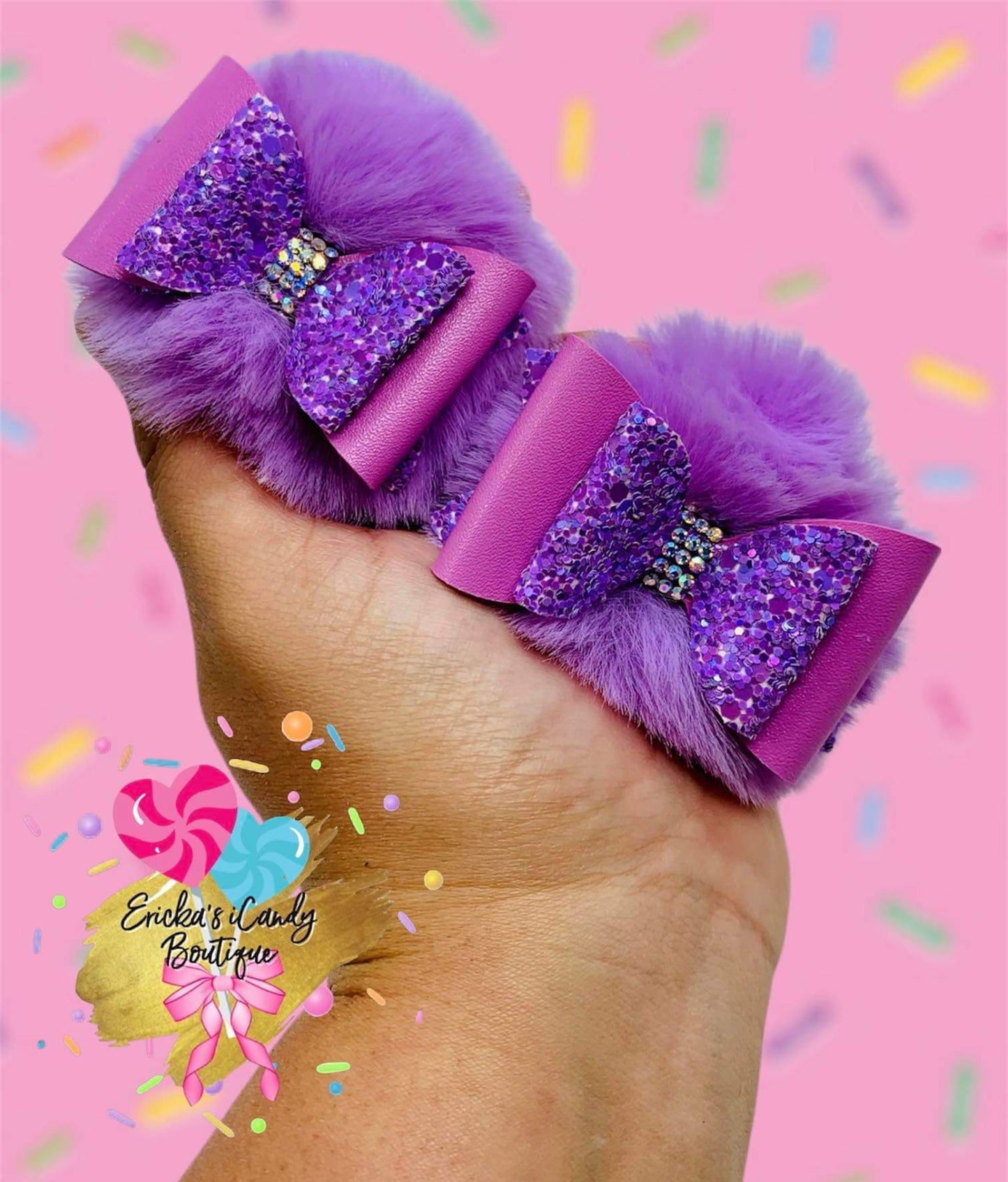 Lilac Koala Pom Piggies