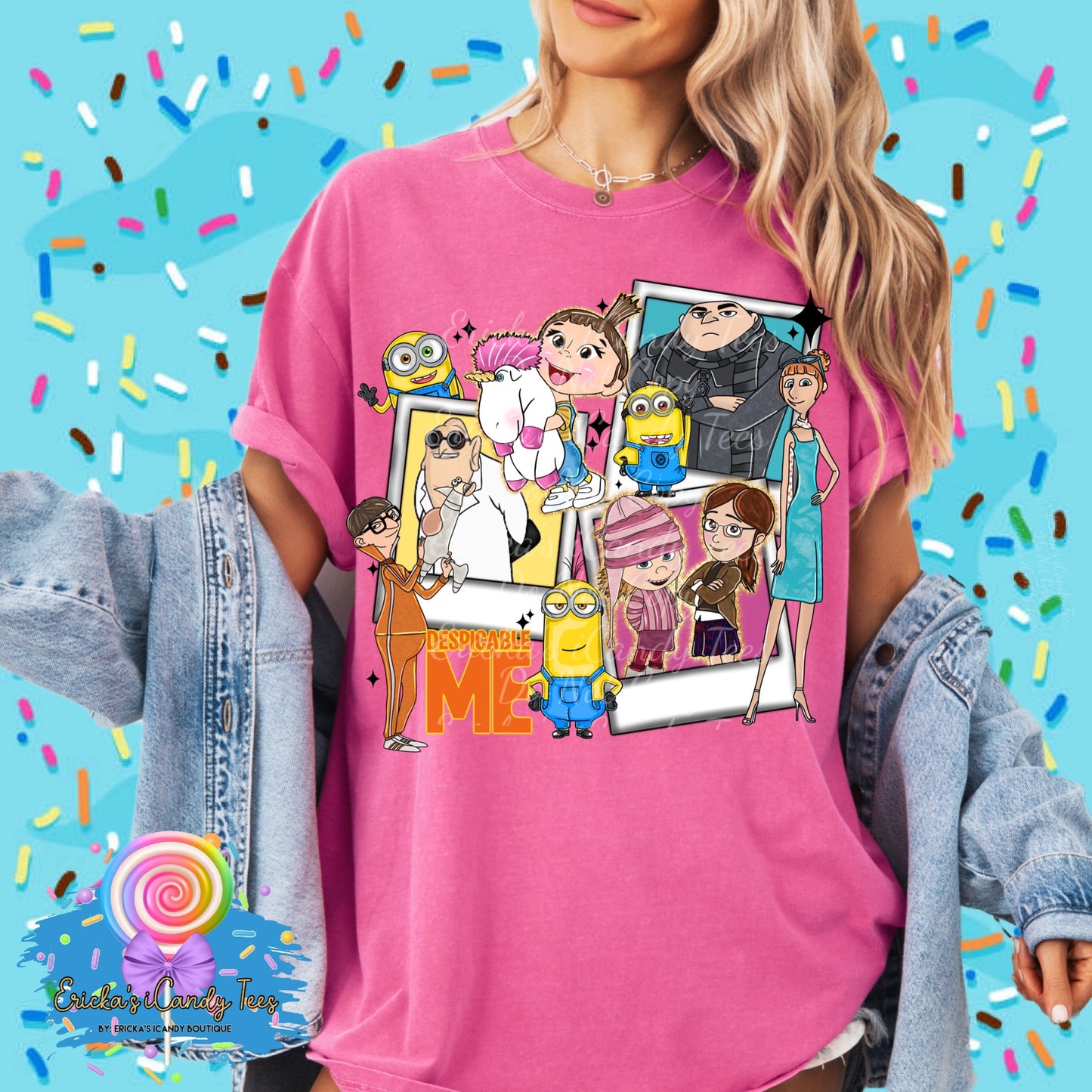 Despicable Me Polaroid- Tees & Sweatshirts