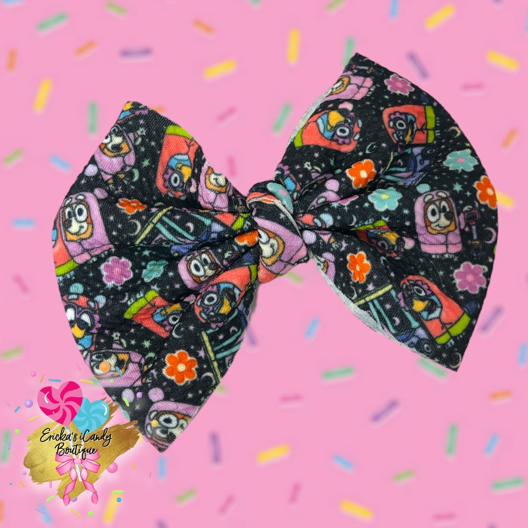 Grannies - 5in Bullet Fabric Bow