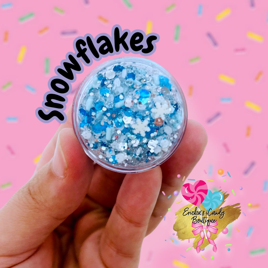 Snowflakes - Glitter Gel