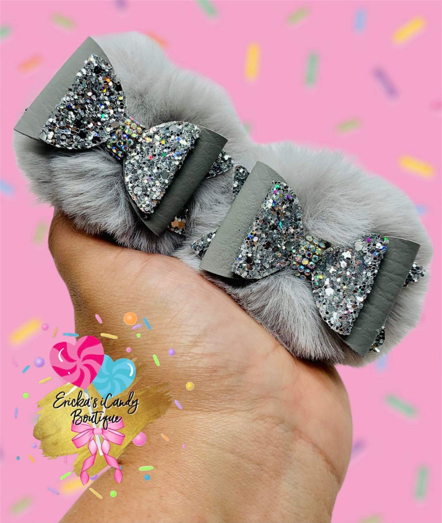 Silver Koala Pom Piggies