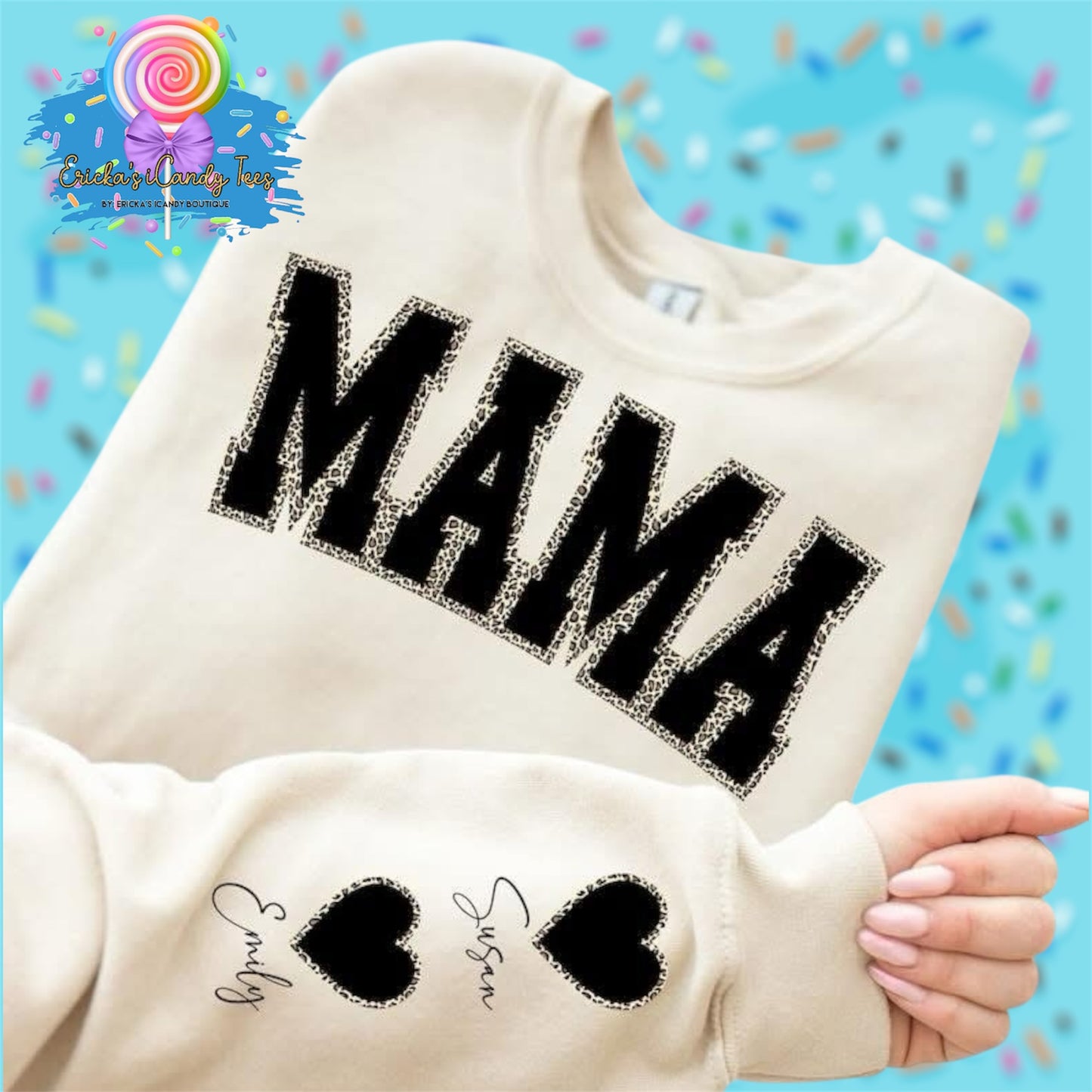 Leopard MAMA - Adult Tees, Sweaters & Hoodies