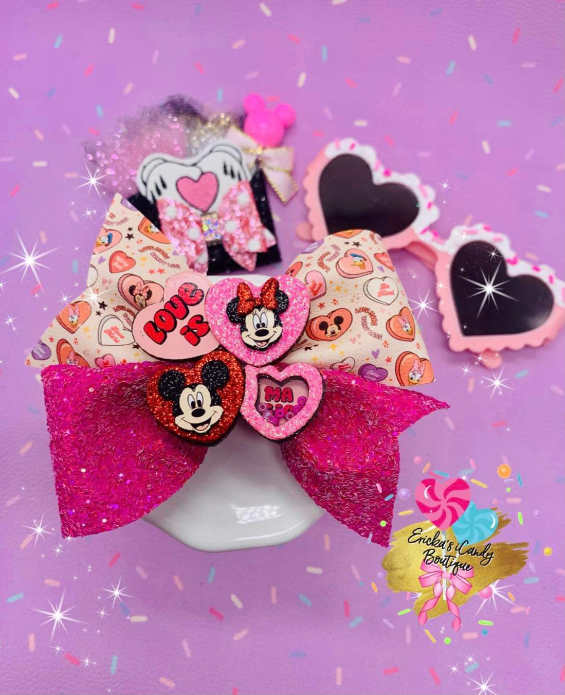 Convo Heart Mouse 5in Larkin