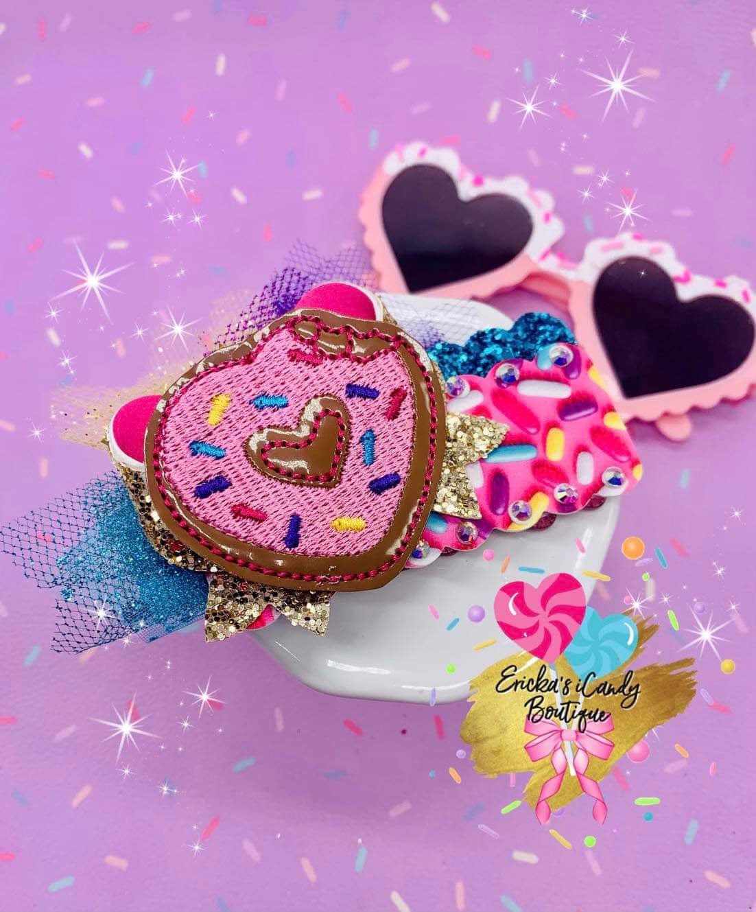 Heart Donut 🍩 3.75 OTT Clippie