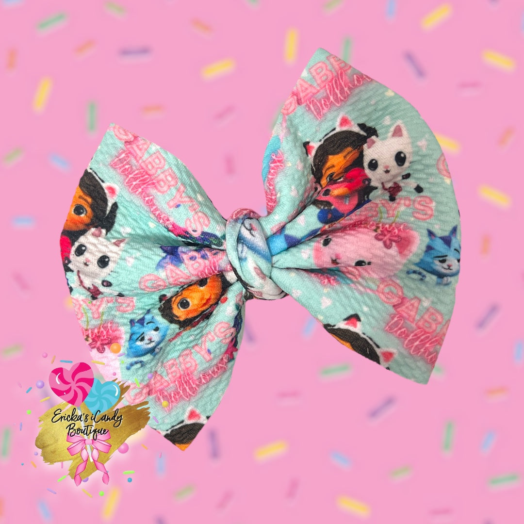 Gabby - 5in Bullet Fabric Bow