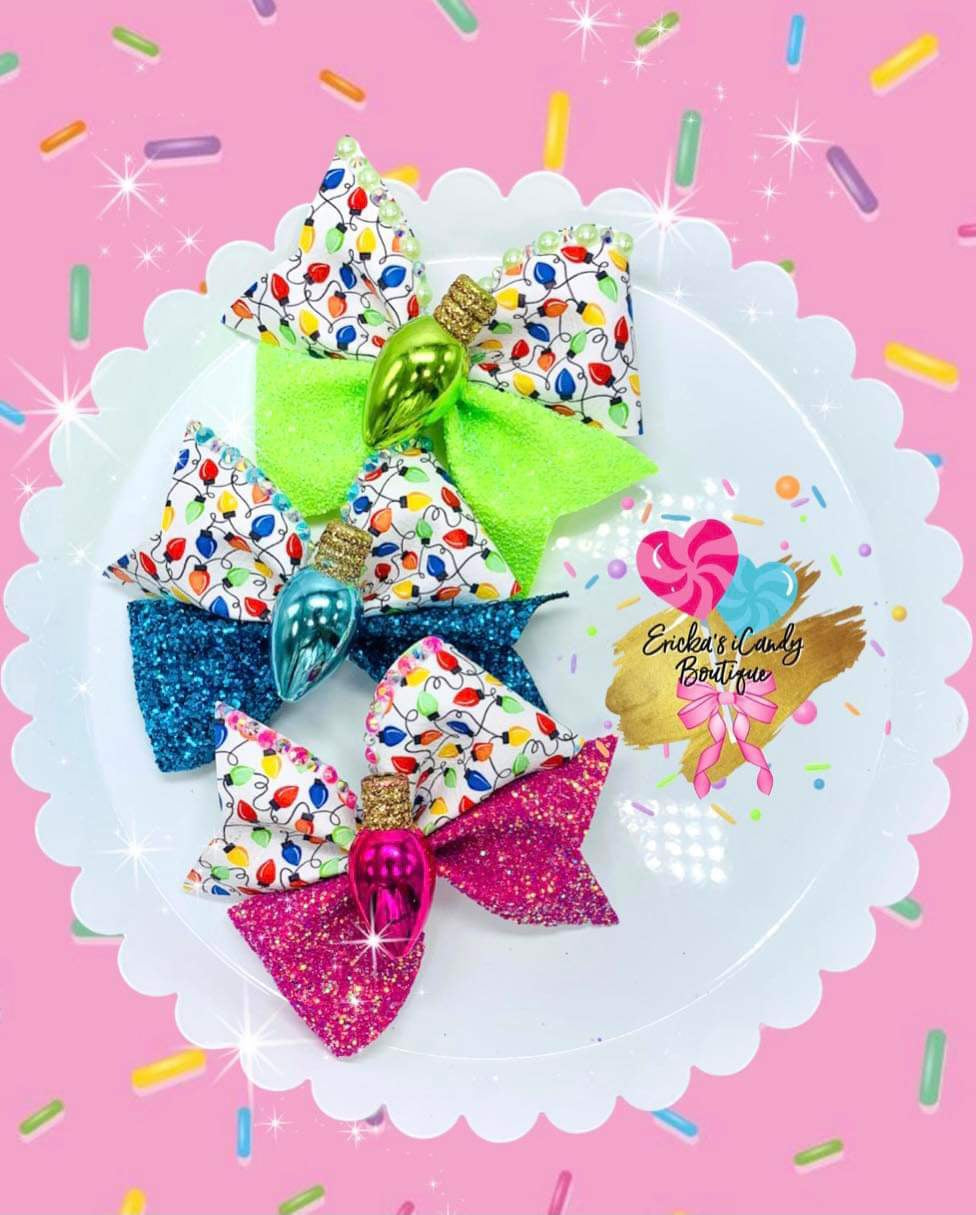 Colorful Christmas Lights 5in Larkin