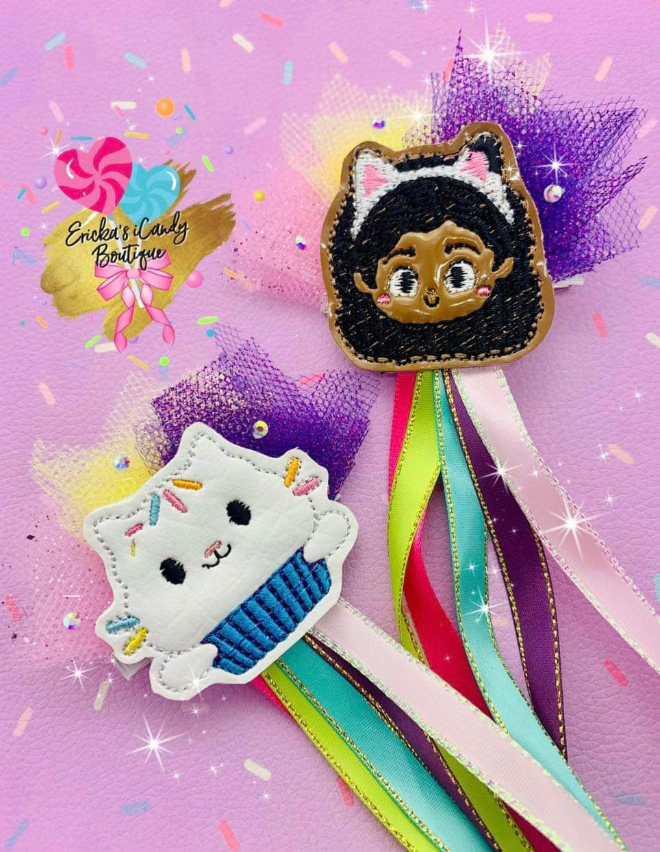 Dollhouse Friends Feltie Streamer Clippies