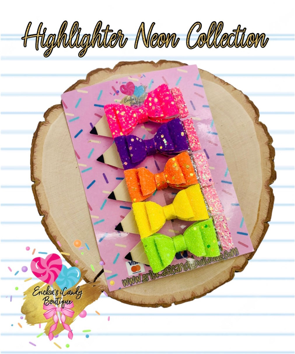 Highlighter Neon 3in Pencils