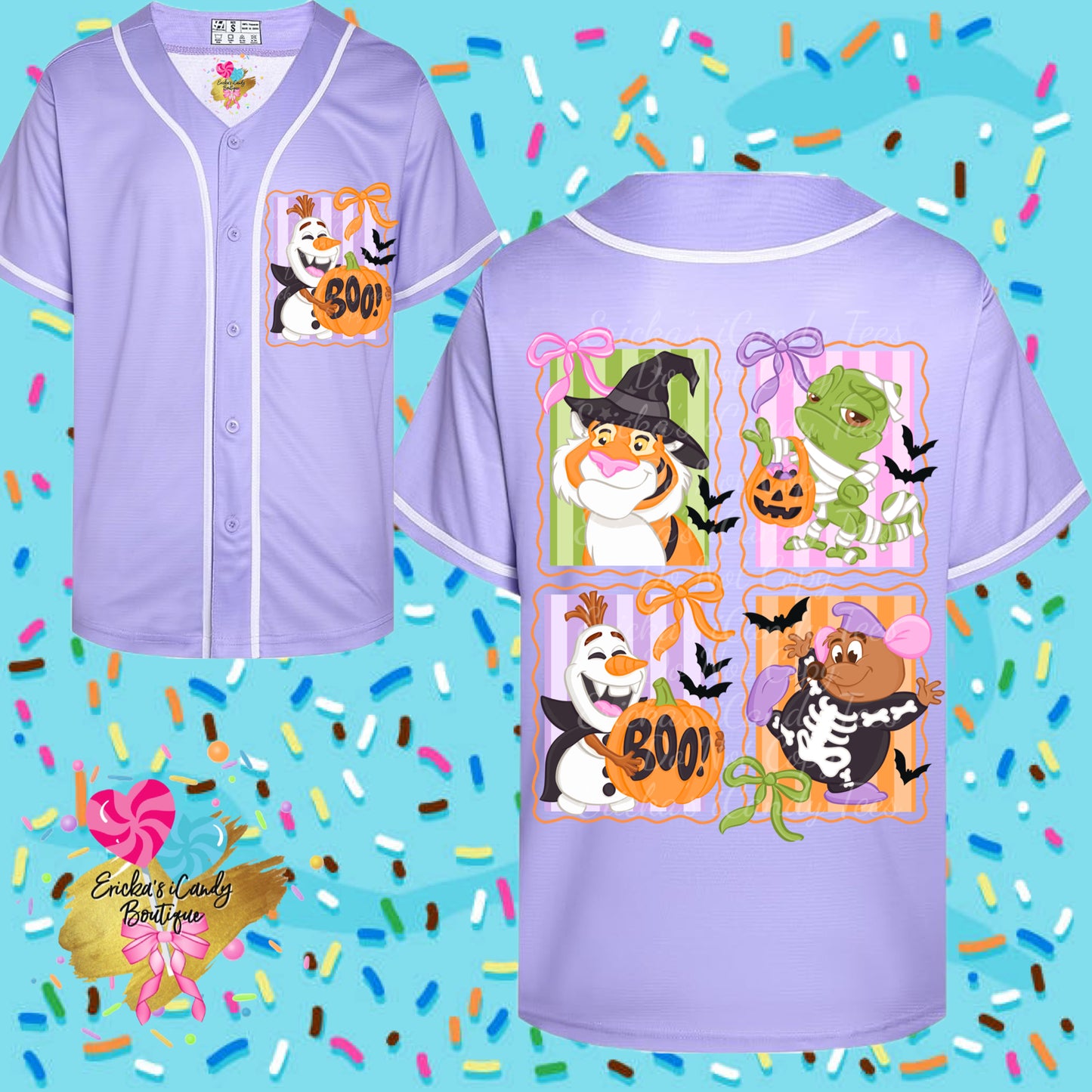 Halloween Sidekick Jersey - (Choose Your Sidekick Pocket In TeXt Box)