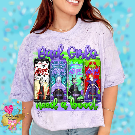 Bad Girls Need A Boost Alani   - Kids & Adult Apparel