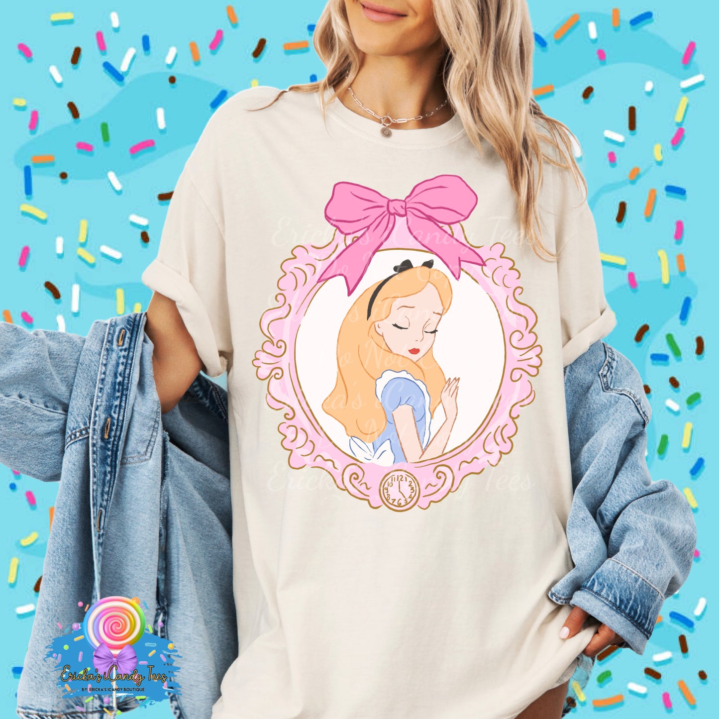Wonderland Princess Coquette Frame - Kids & Adult Apparel