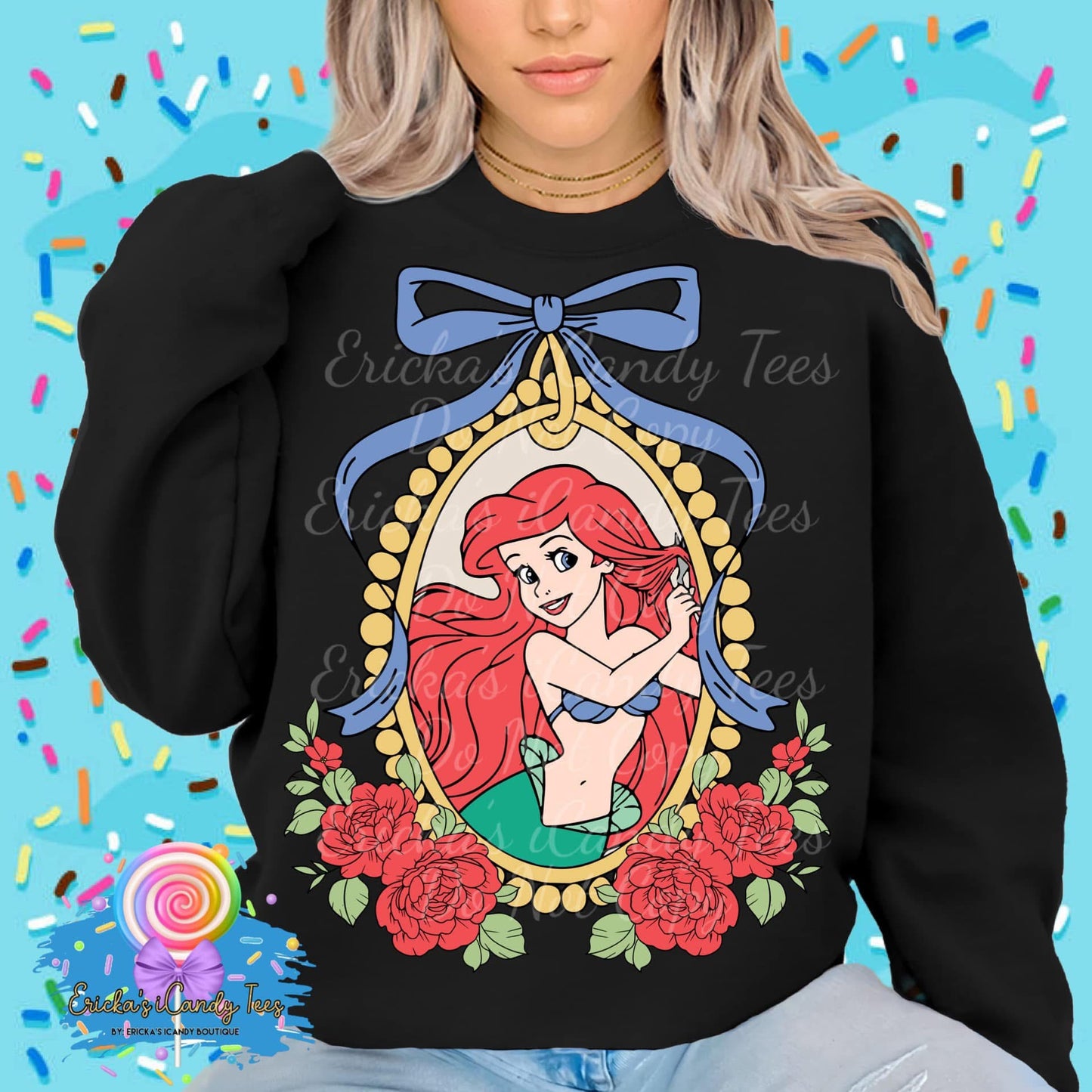 All Princess Floral Coquette Frame - Kids & Adult Apparel