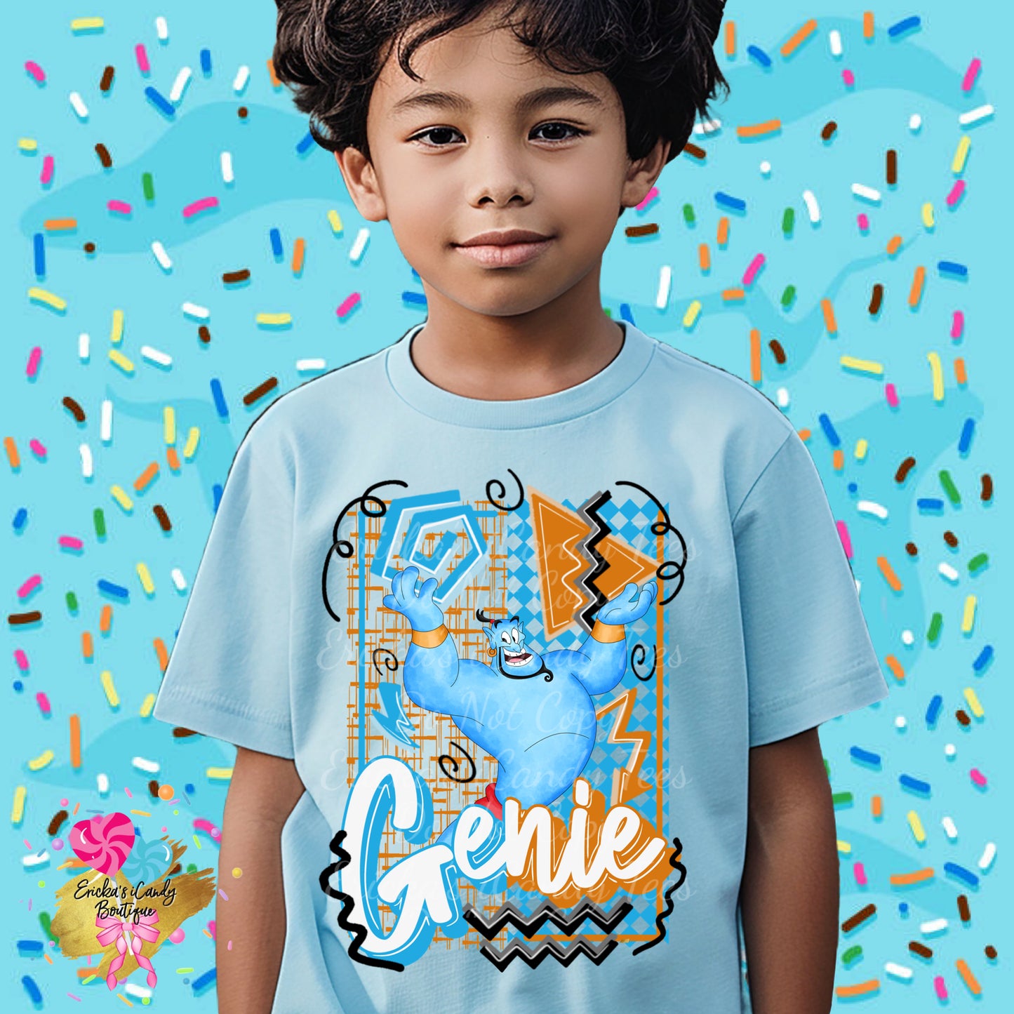Retro Genie - Kids & Adult Apparel