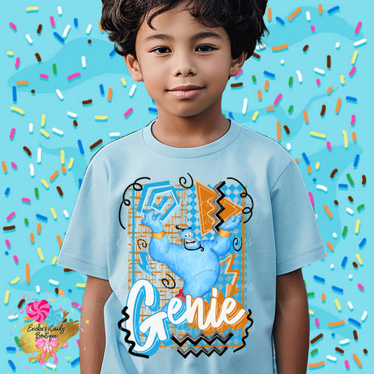 Retro Genie - Kids & Adult Apparel