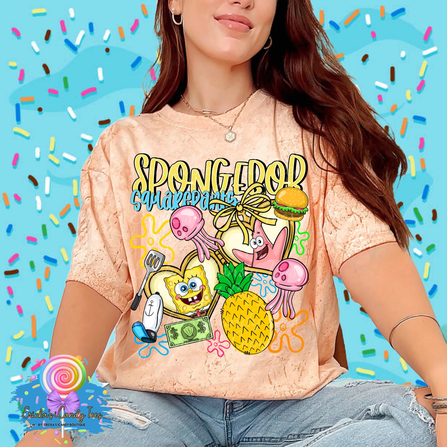 Sea Sponge Heart Locket - Kids & Adult Apparel
