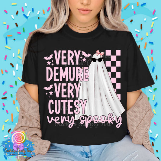 Very Demure, Very Cutesy , Very Spooky - Kids & Adult Apparel