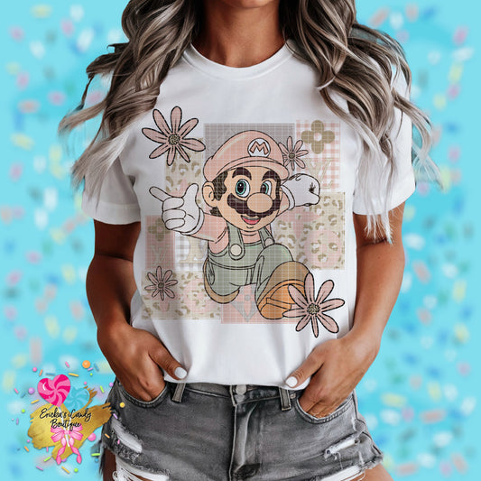 Boujee Mario - Kids & Adult Apparel
