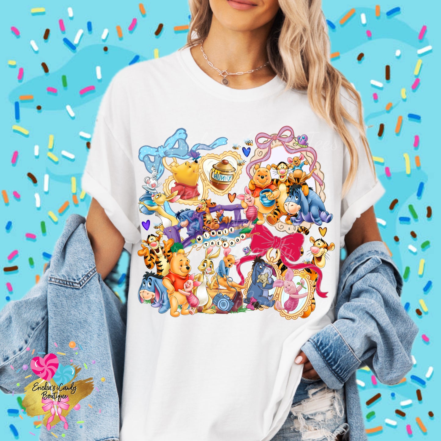 Honey Bear Friends Locket - Kids & Adult Apparel