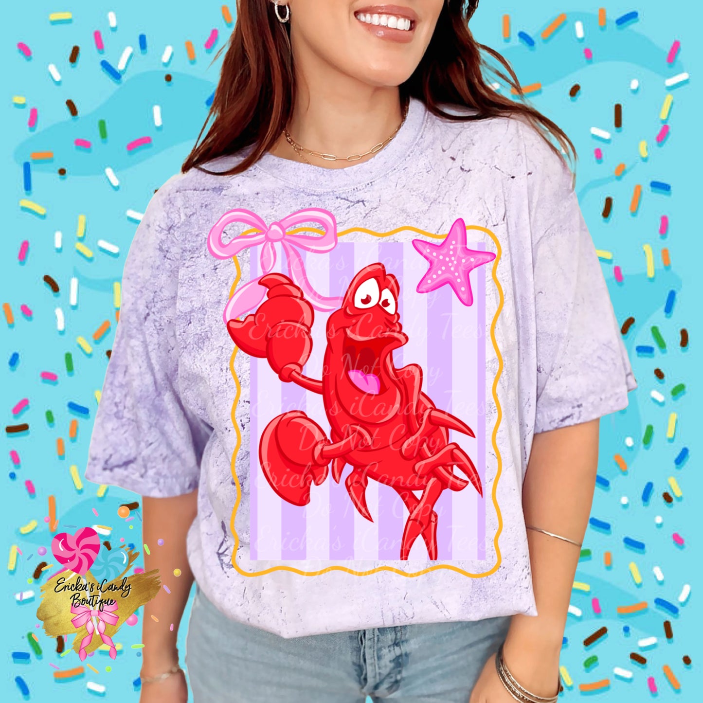Summer Frame Crab - Kids & Adult Apparel