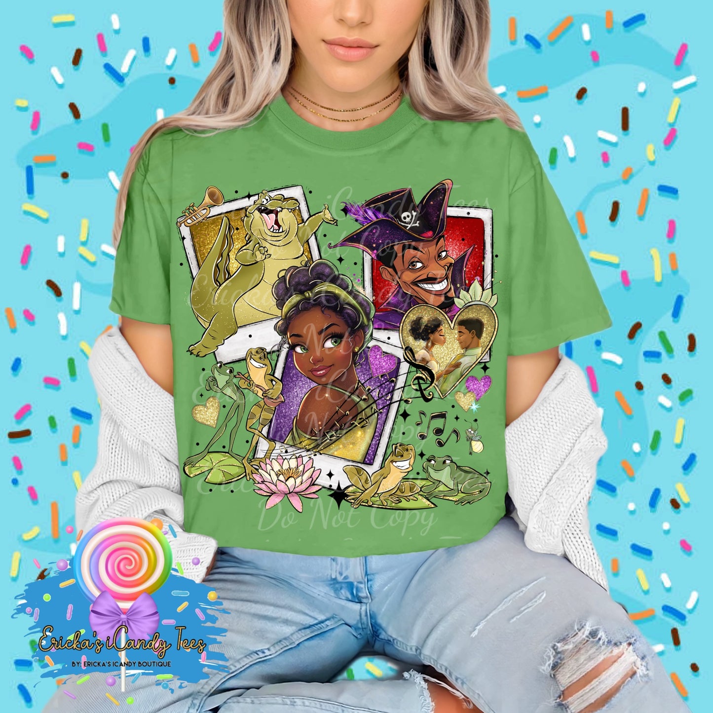 Bayou Princess Polaroid - Kids & Adult Apparel