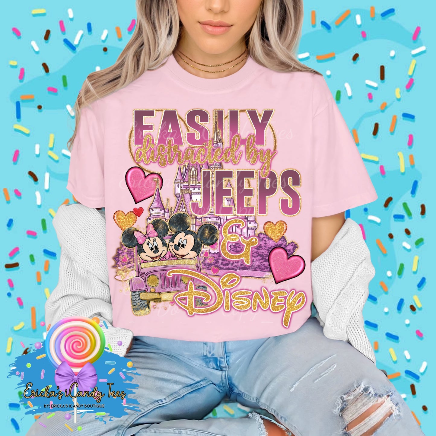 Jeeps & Mouse - Kids & Adult Apparel