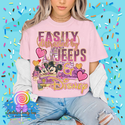 Jeeps & Mouse - Kids & Adult Apparel