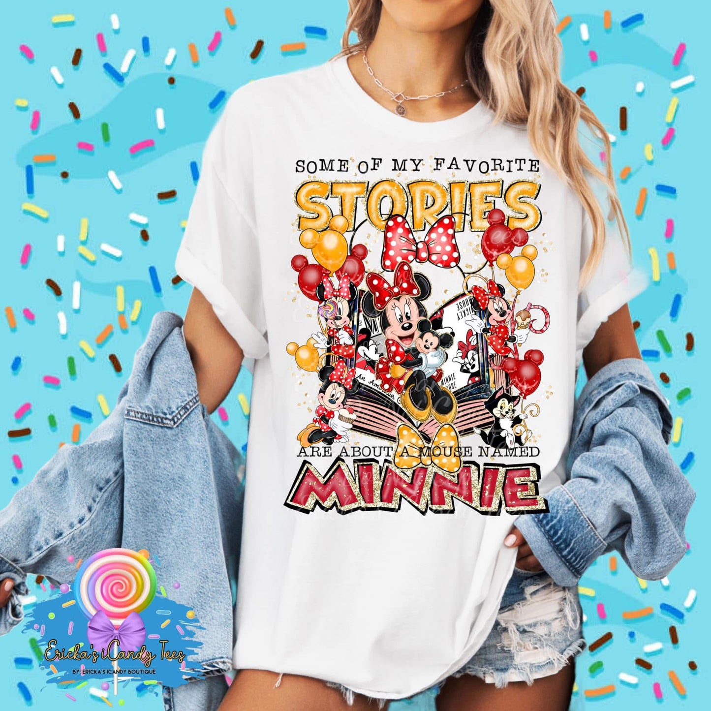Girl Mouse Stories Collection - Kids & Adult Apparel