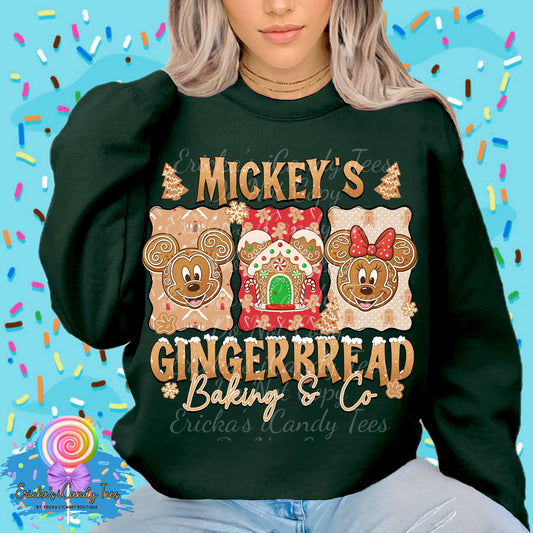 Mickeys Gingerbread Bakery & Co - Tees & Sweatshirts