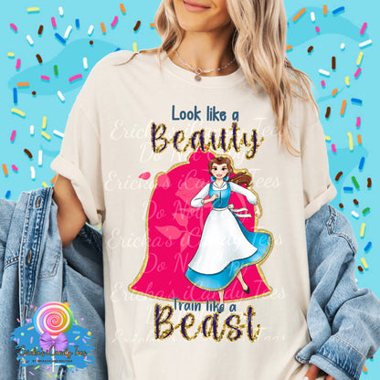 Look like a beauty, train like a beast - Kids & Adult Apparel