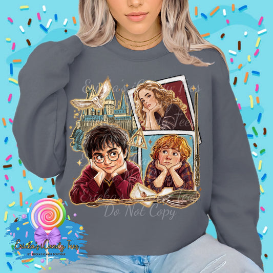 Wizard Polaroid - Kids & Adult Apparel