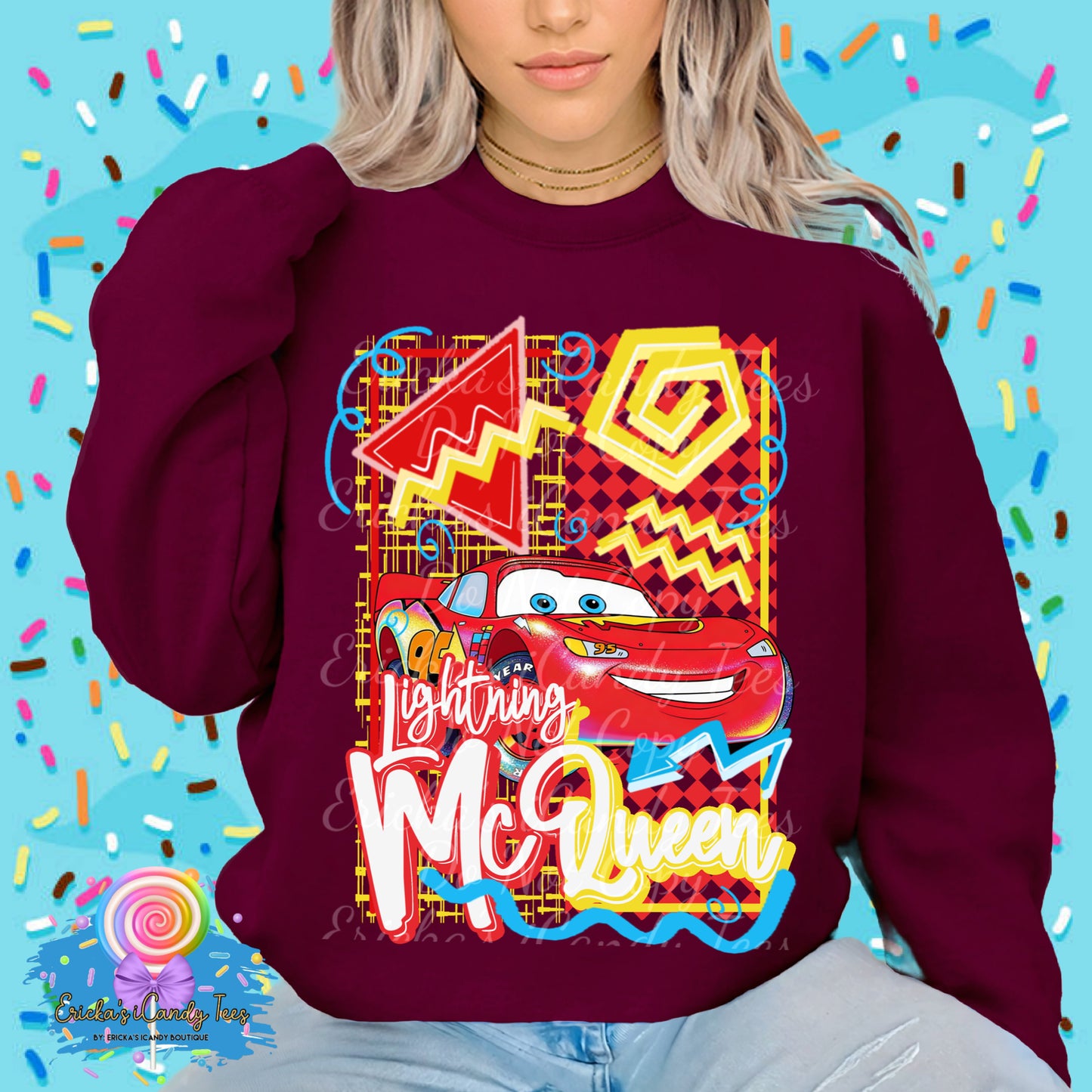 Retro Race Car  - Kids & Adult Apparel