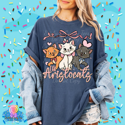 Sibling Cats  - Kids & Adult Apparel
