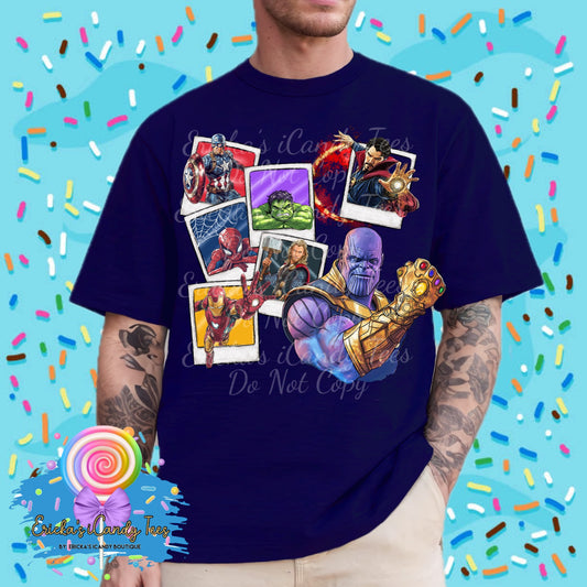 Super Hero’s Polaroid - Kids & Adult Apparel